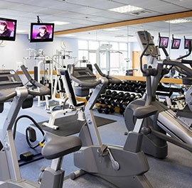 Foto di una palestra di Roma